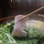 海鮮個室居酒屋 福治 - カジキマグロのしゃぶしゃぶ