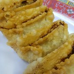 餃子の王将 - 皮がザクザクの食感で、これは旨い(≧▽≦)！！