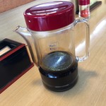 いちばん - 焼きそばは薄味です、お好みでソースをどうぞ