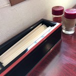 いちばん - 卓上の様子