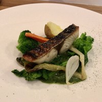 ラ・ルーチェ - 魚料理　サワラ春菊ソース