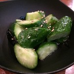 紅梅園 - H.29.12.10.夜 やみつき胡瓜 280円