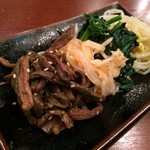 紅梅園 - H.29.12.10.夜 ナムル 450円