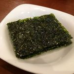 紅梅園 - H.29.12.10.夜 韓国のり 200円