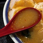 麺八 - スープの色が・・・