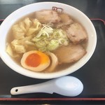 Koboshi - 喜多方ラーメン 味玉 ワンタントッピング 