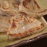 酒彩 庵寿 - 一口餃子アップ