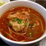 クンメー - クィッテイオトムヤムクン（トムヤムクンラーメン）ランチ800円