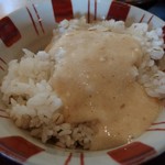 resutorammatsubokkuri - 麦とろ飯。　たっぷりのとろろ。お腹膨れました。（●＾o＾●）