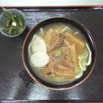 道のそば - 三枚肉そば（大）６００・(中)５５０円