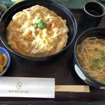 ストークヒル ゴルフクラブ - 料理写真:2018.2.24  カツ丼＆ミニうどん