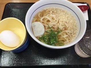 なか卯 - 朝うどん290円