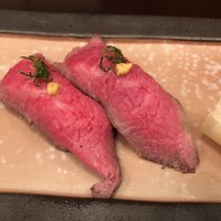 人形町今半 上野広小路店 - ローストビーフ寿司