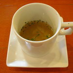 カフェベレッツァ - 日替わりメニューのスープ