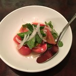 グリルフレンチ - トマトサラダ