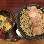 麺や　つるり - 醤油焼豚つけ麺¥1090+大盛無料クーポン