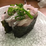 亀正くるくる寿司 - 臼杵産太刀魚