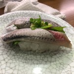 亀正くるくる寿司 - 京都産いわし