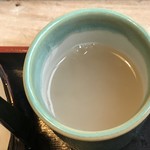 純そば 一風庵 - そば湯