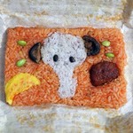 ズーカフェ - 竹皮ぞうさん弁当￥580