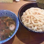 つけ麺 天海 - 平打麺 あつもり