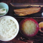 赤津加 - 焼魚定食（ホッケ）