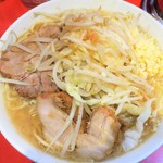 ラーメン二郎 - ラーメン小＋ニンニク多め野菜