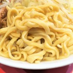 ラーメン二郎 - 麺