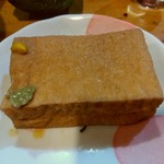 きあい - 料理写真:【2018.3.24(土)】おでん(厚揚げ)100円
