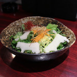 焼肉赤身にくがとう - 季節の農家直送 野菜サラダ☆