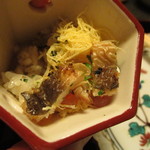 和ごころ 泉 - 八寸の小さなちらし寿司にも手間かける拘り、酢飯の中から出てきた焼きアナゴは絶品！