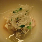 和ごころ 泉 - ⑨炊合せ　蛤・厚揚げ・蕗