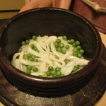 和ごころ 泉 - 白魚と青えんどうの炊き込みご飯