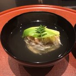 日本料理 晴山 - 越前蟹とフカヒレのしんじょう