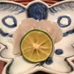 日本料理 晴山 - 河豚のお造り