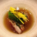 日本料理 晴山 - 真鴨の治部煮