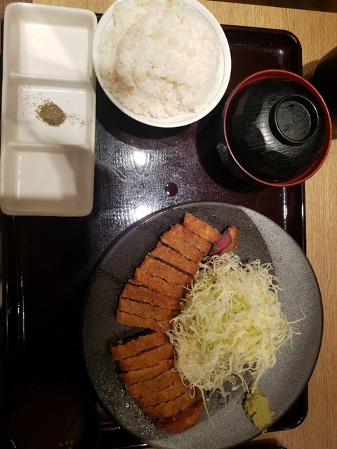 閉店 牛カツ京都勝牛 堂島地下街店 北新地 定食 食堂 食べログ
