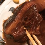 のぶ味 - 肉(豚角煮) ほろほろトロトロぷるぷる