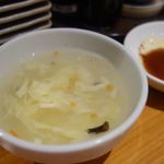 台湾料理　海鮮館　 - チャーハンのスープ