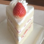 ショコラブラン - ショートケーキ