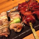 焼鳥 酉たけ - 串焼きお任せ5本後編　ねぎま　毎回うなるレバー