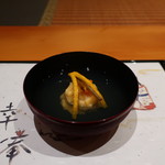 日本料理 幸庵 - 小柱と玉子の真薯椀