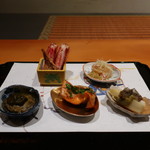 日本料理 幸庵 - 溜息が出るくらいの圧巻の呑兵衛仕様八寸取分け後