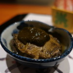 日本料理 幸庵 - 煮鮑の肝添え