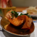 日本料理 幸庵 - 海鱒の木の芽焼き