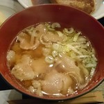 Yumeya - 味噌汁(豚小間)