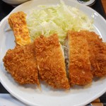 お食事処　みふね - とんかつ定食 2018.2
