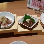 玉乃光酒蔵 - ホタルイカづくし　税込み780円