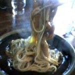 Nihonsoba Uraji - 麺はこんな感じ