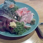 旬菜料理 緒川 - お造り４種盛り